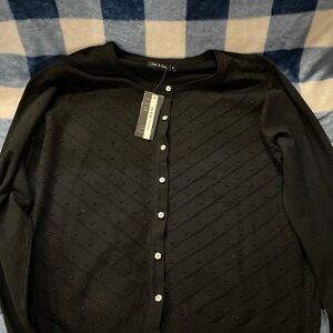 Zoe and Zac Fashion Cardigan Sweater Women’s Size XL New With Tags
